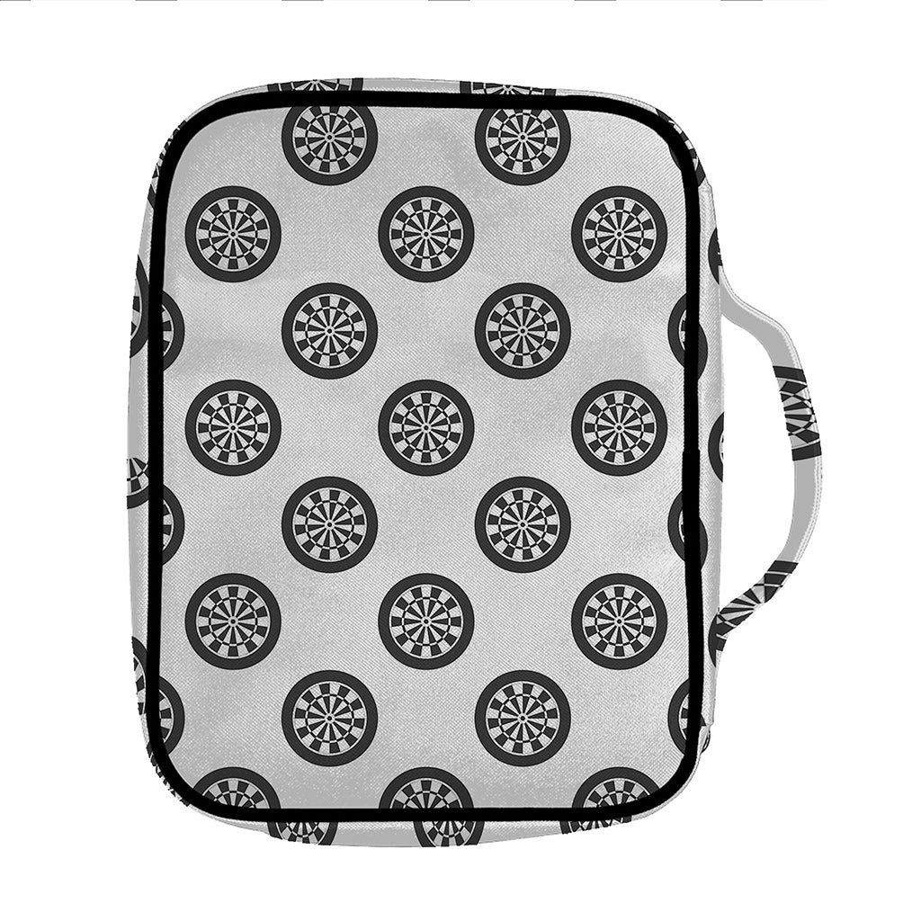 Dartboard Pattern Print Front Pocket Bible Bag