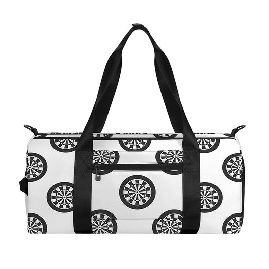 Dartboard Pattern Print Gym Bag