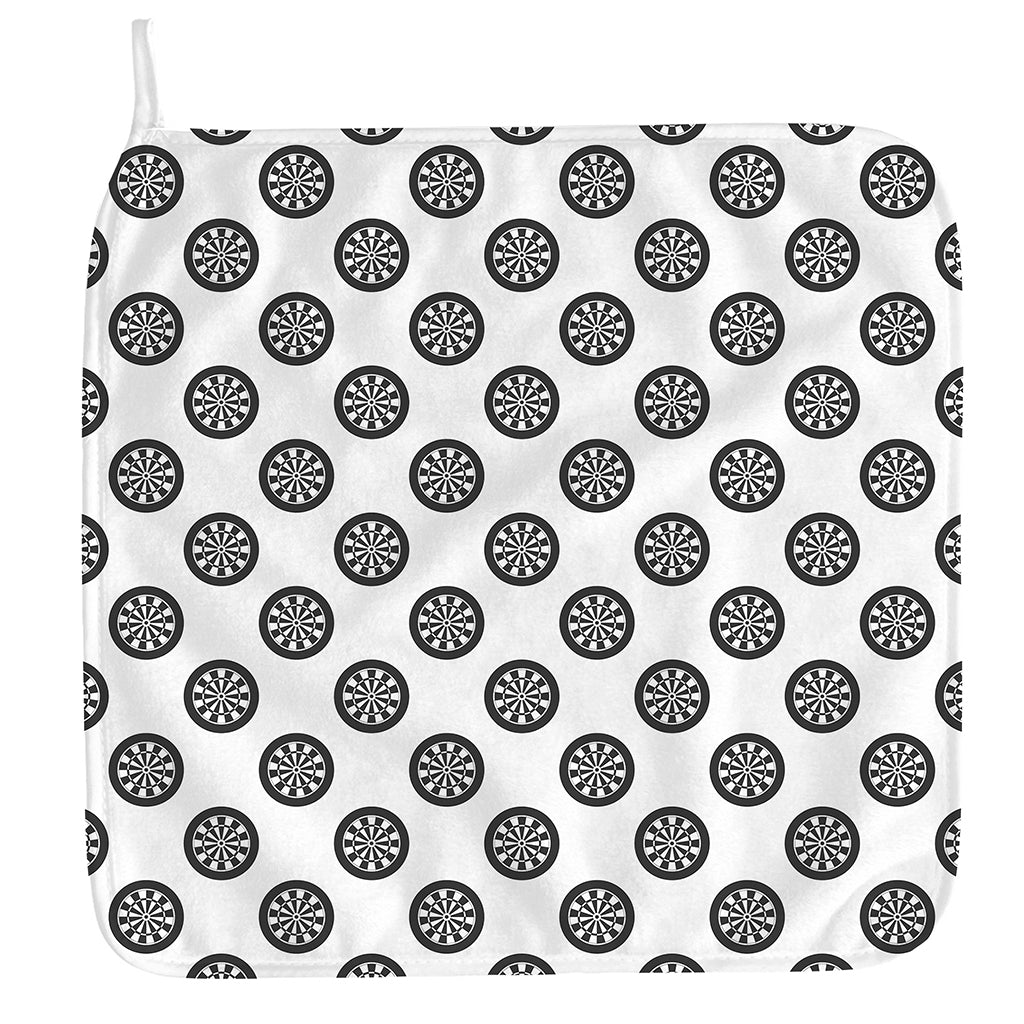 Dartboard Pattern Print Hand Towel