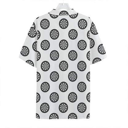 Dartboard Pattern Print Hawaiian Shirt