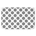 Dartboard Pattern Print Indoor Door Mat
