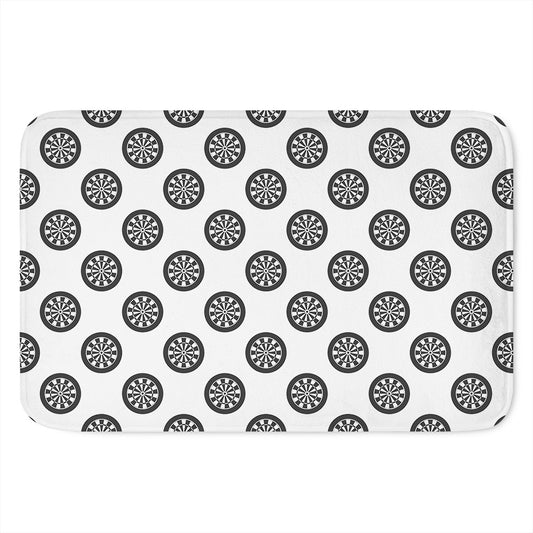 Dartboard Pattern Print Indoor Door Mat