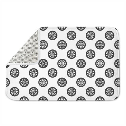 Dartboard Pattern Print Indoor Door Mat