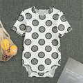 Dartboard Pattern Print Men's Bodysuit