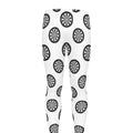 Dartboard Pattern Print Men's Leggings