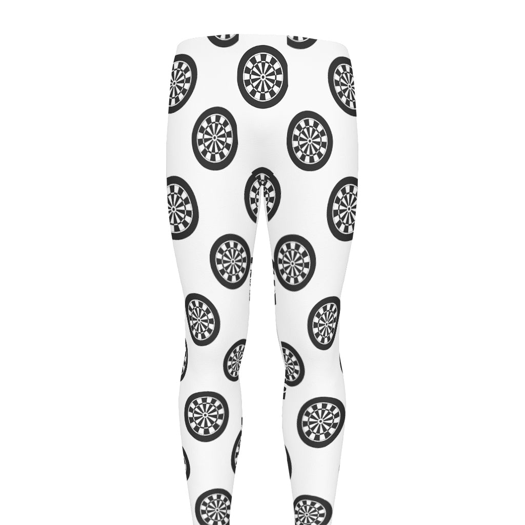 Dartboard Pattern Print Men's leggings
