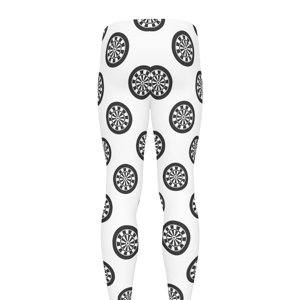 Dartboard Pattern Print Men's leggings