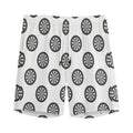 Dartboard Pattern Print Men's Athletic Shorts