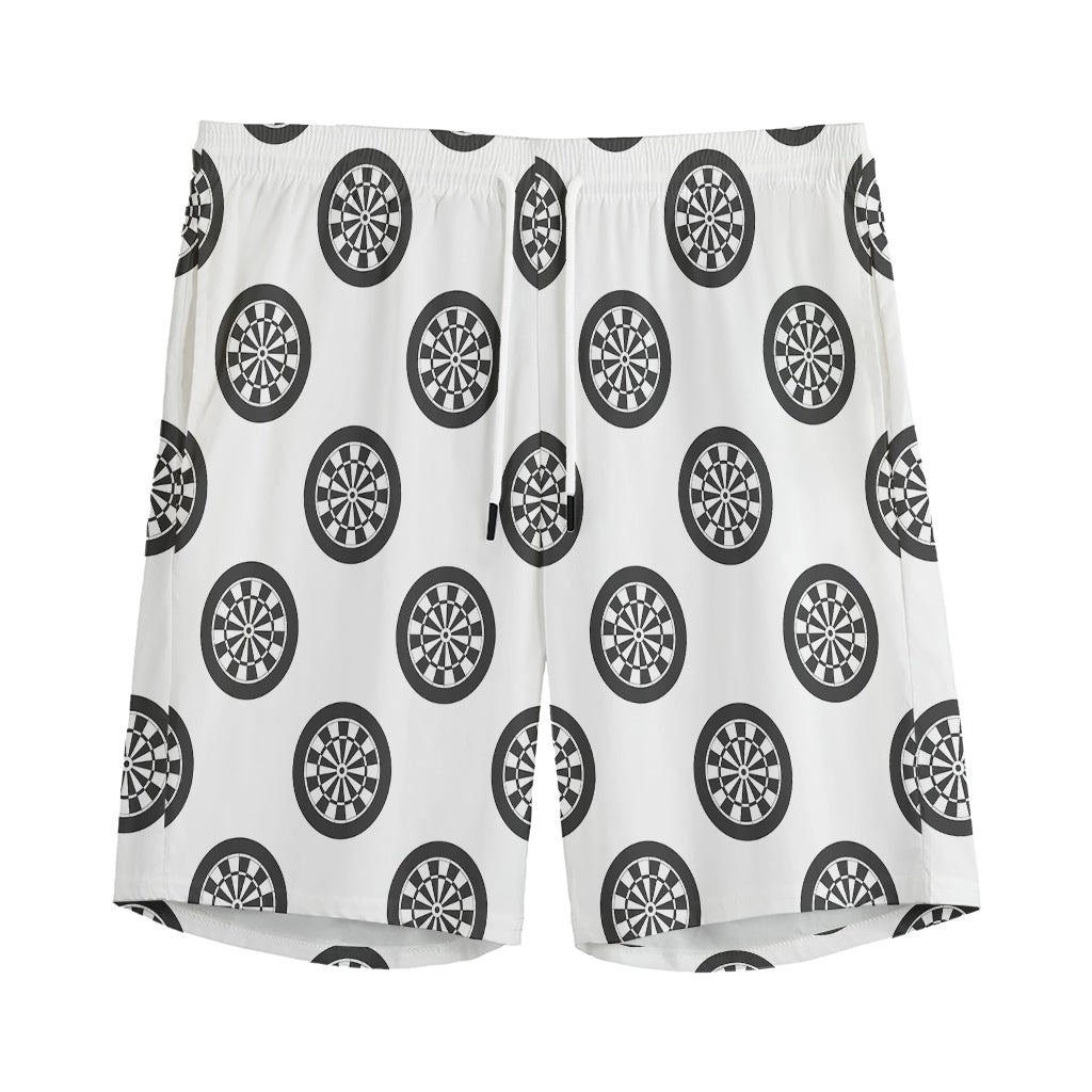 Dartboard Pattern Print Men's Sports Shorts