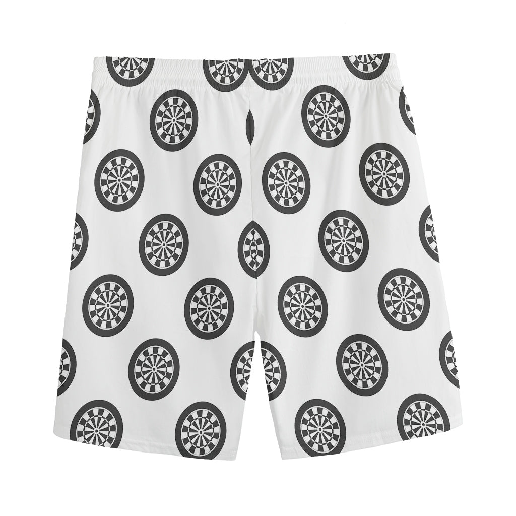 Dartboard Pattern Print Men's Sports Shorts