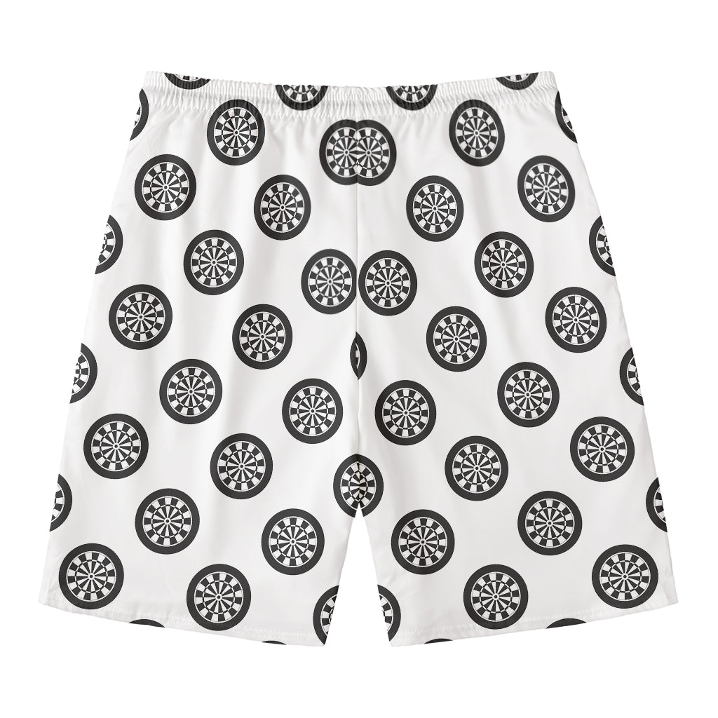 Dartboard Pattern Print Men's Swim Trunks