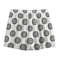 Dartboard Pattern Print Mesh Shorts