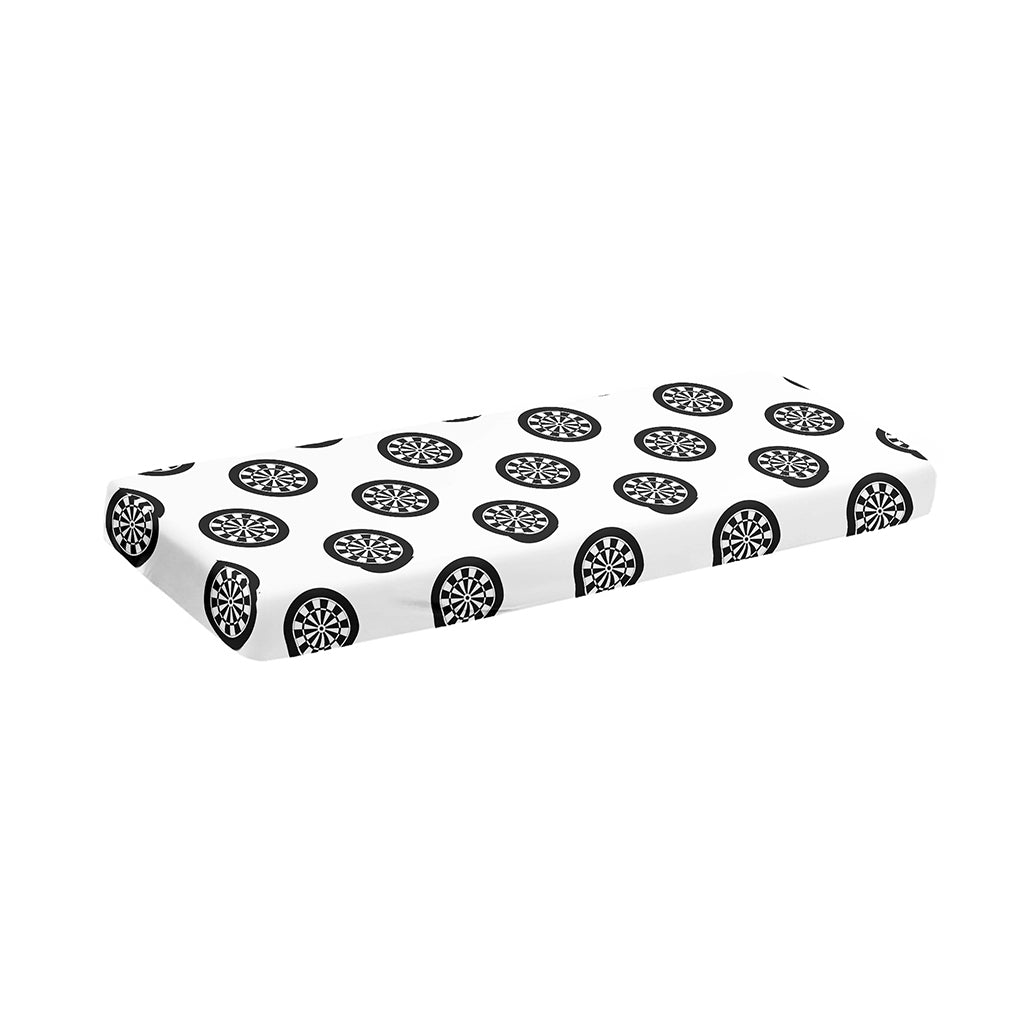 Dartboard Pattern Print Piano Keyboard Cover