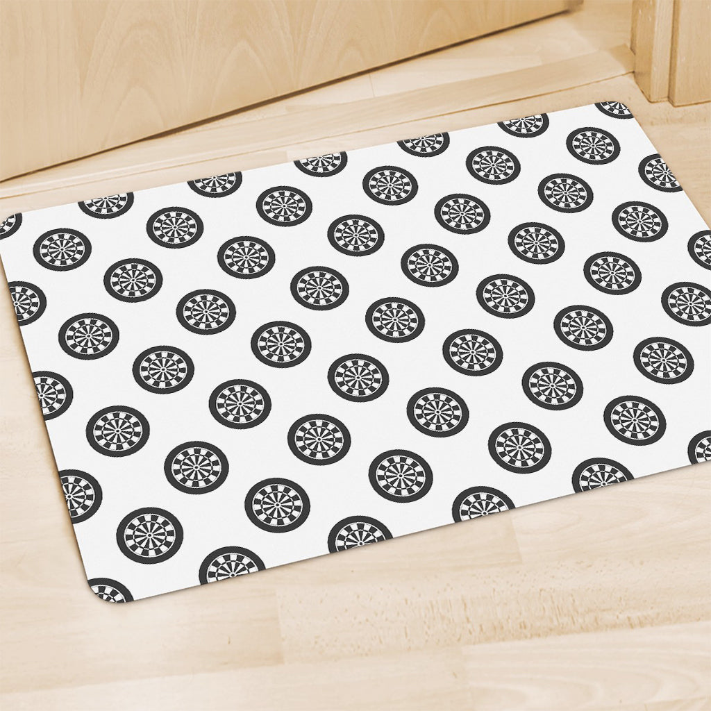 Dartboard Pattern Print Polyester Doormat