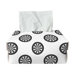 Dartboard Pattern Print Rectangle Tissue Box Cover