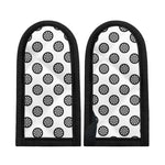 Dartboard Pattern Print Skillet Handle Cover