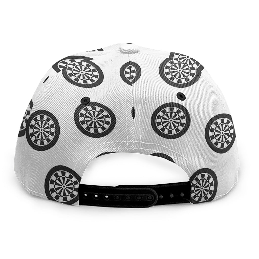Dartboard Pattern Print Snapback Cap