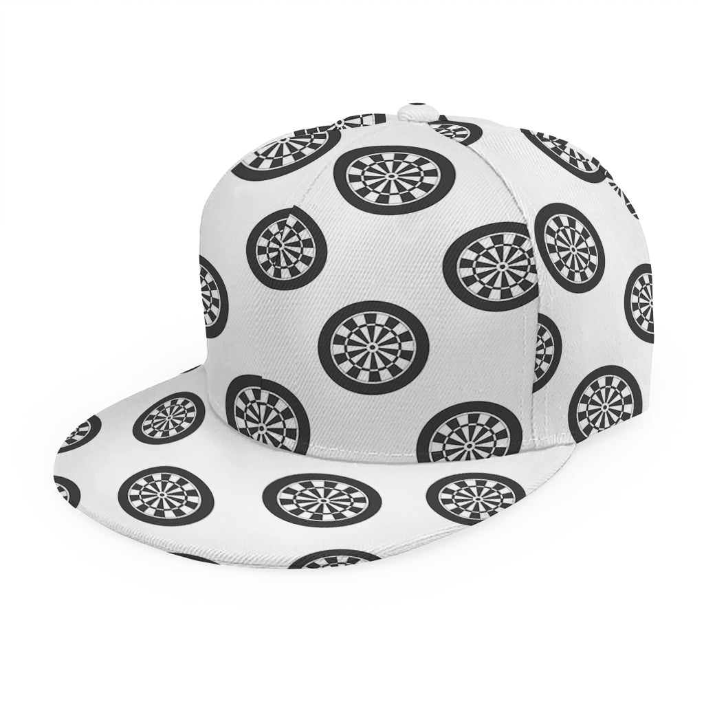 Dartboard Pattern Print Snapback Cap