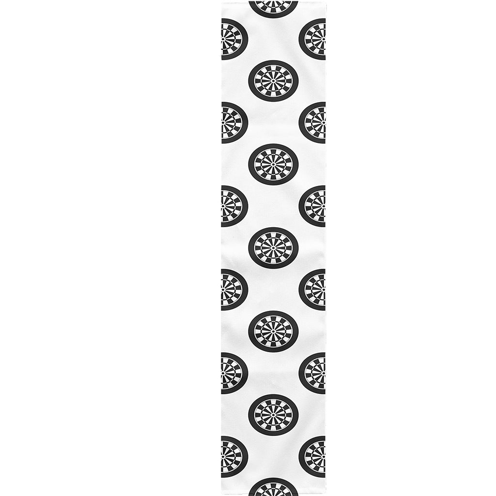 Dartboard Pattern Print Table Runner