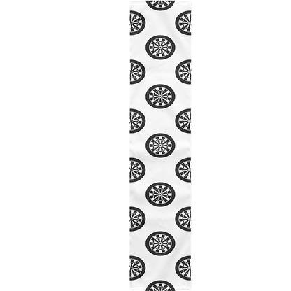 Dartboard Pattern Print Table Runner