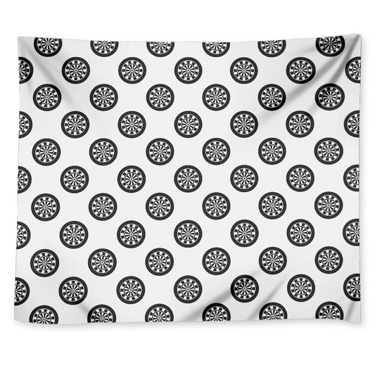 Dartboard Pattern Print Tapestry