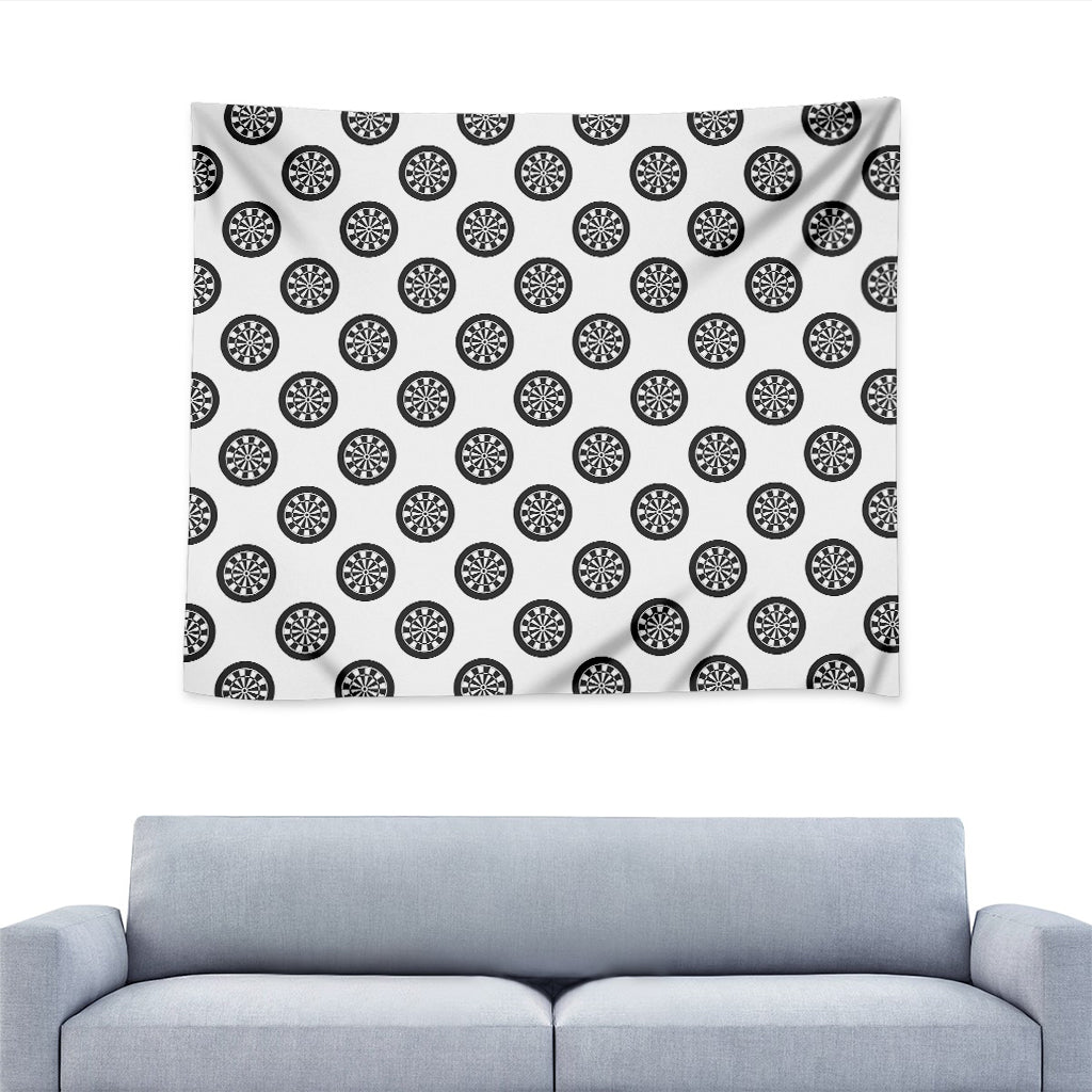 Dartboard Pattern Print Tapestry
