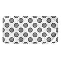 Dartboard Pattern Print Towel