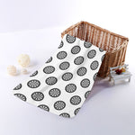 Dartboard Pattern Print Towel