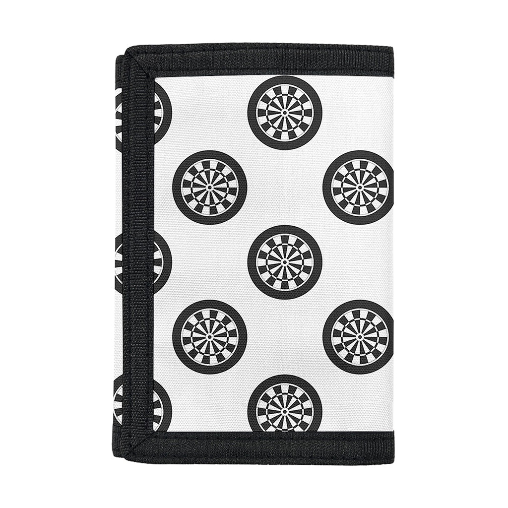 Dartboard Pattern Print Trifold Wallet