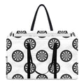 Dartboard Pattern Print Utility Tote Bag