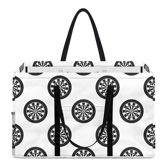 Dartboard Pattern Print Utility Tote Bag