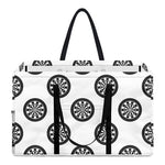 Dartboard Pattern Print Utility Tote Bag