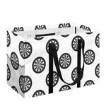 Dartboard Pattern Print Utility Tote Bag