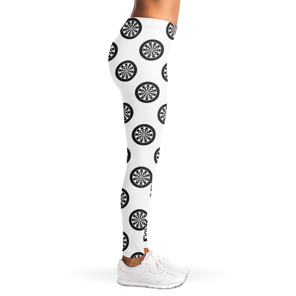 Dartboard Pattern Print Women's Leggings