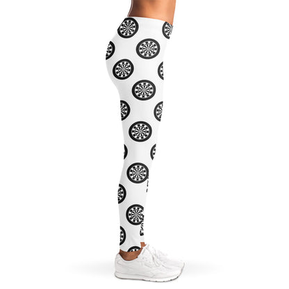 Dartboard Pattern Print Women's Leggings