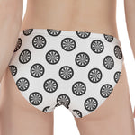Dartboard Pattern Print Women's Panties
