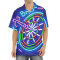 Darts Bar Sign Print Aloha Shirt