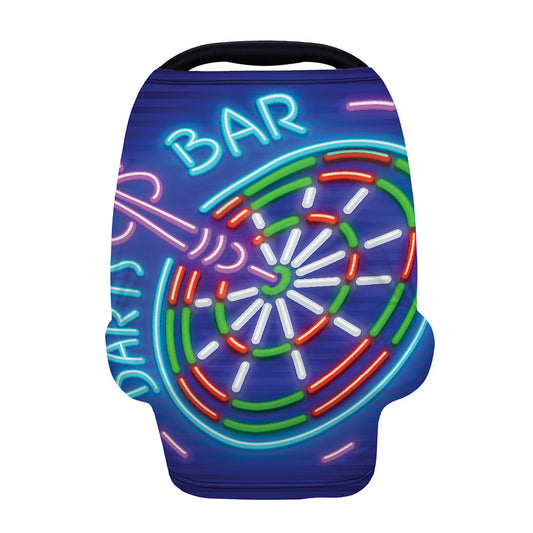 Darts Bar Sign Print Baby Seat Cover