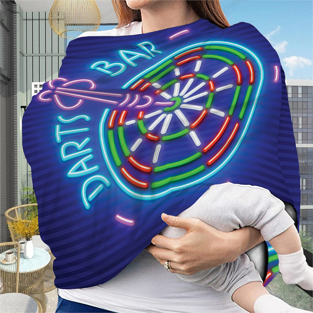 Darts Bar Sign Print Baby Seat Cover