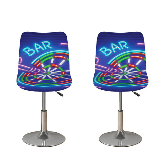 Darts Bar Sign Print Bar Stool Covers