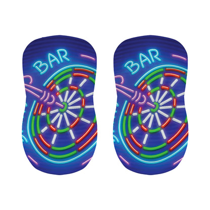 Darts Bar Sign Print Bar Stool Covers