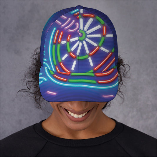 Darts Bar Sign Print Baseball Cap