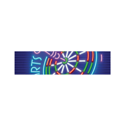 Darts Bar Sign Print Bed Runner