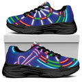 Darts Bar Sign Print Black Chunky Shoes