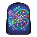 Darts Bar Sign Print Casual Backpack