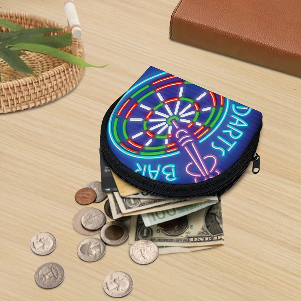 Darts Bar Sign Print Coin Purse