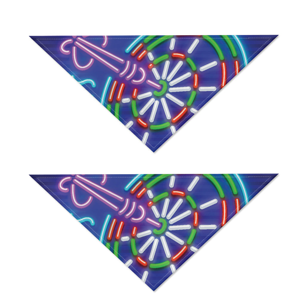 Darts Bar Sign Print Dog Bandana