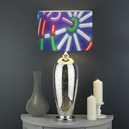 Darts Bar Sign Print Drum Lamp Shade