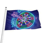 Darts Bar Sign Print Flag