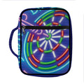 Darts Bar Sign Print Front Pocket Bible Bag
